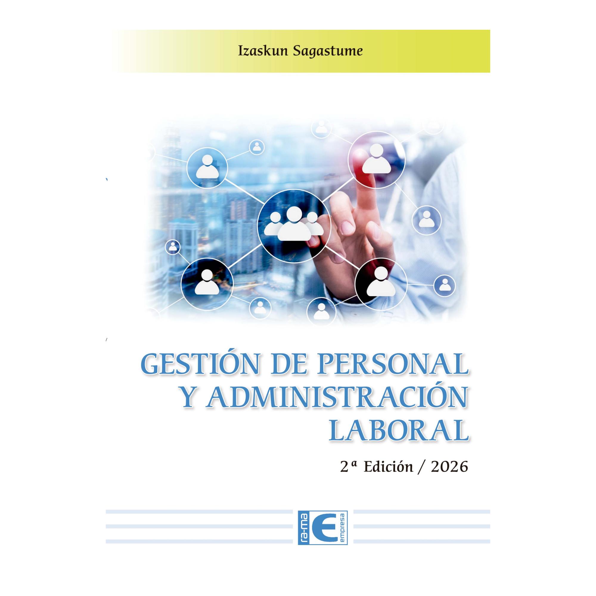 Imagem 0 de Gestión de personal y administración laboral. 2ª Edición / 2026 (Capa Mole)