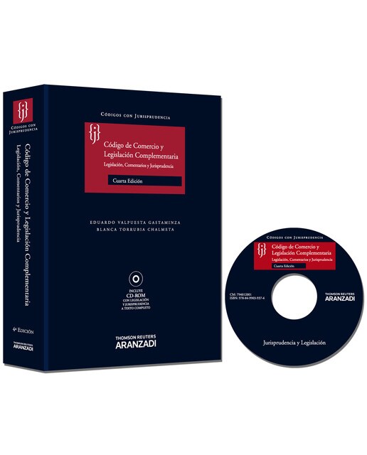 Código de comercio y legislación complementaria - Legislación, doctrina y Jurisprudencia: Incluye CD (Capa dura) 1