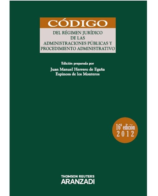 Régimen Jurídico de las Administraciones Públicas y Procedimiento Administrativo (Capa mole) 1