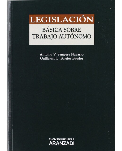 Legislación Básica sobre Trabajo Autónomo