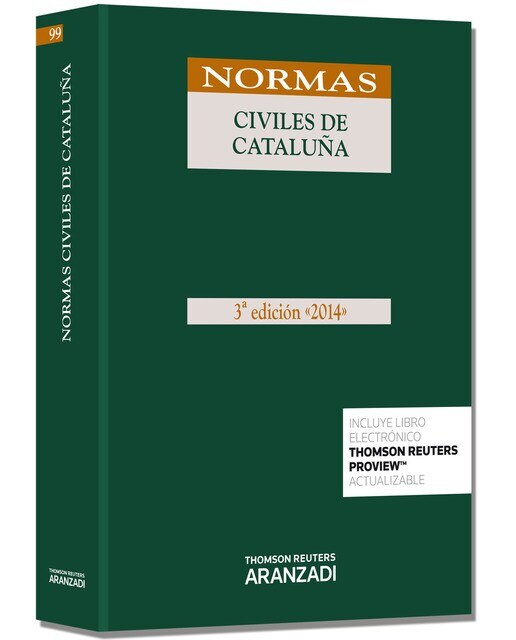 Imagen 0 de Normas Civiles de Cataluña (Papel + e-book)