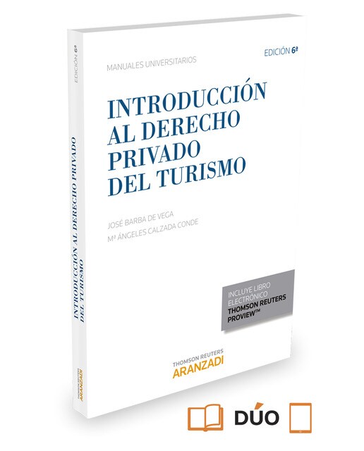 Introducción al Derecho Privado del Turismo (Papel + e-book) 1