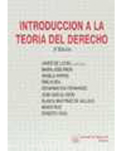 Introducción a la teoría del derecho 1