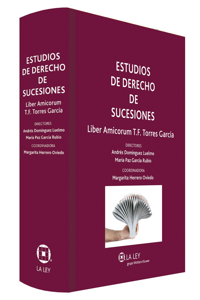 Estudios de derecho de sucesiones: liber amicorum Teodora F. Torres García (Capa dura) 1