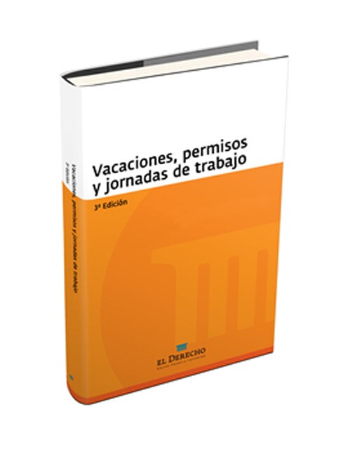 Vacaciones, permisos y jornada de trabajo(Tapa blanda) 1