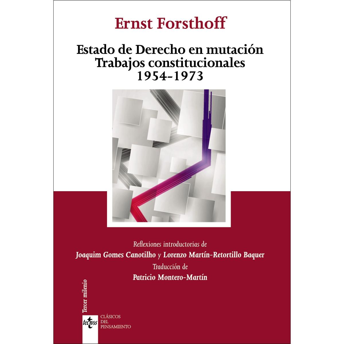 Estado de Derecho en mutación Trabajos constitucionales 1954 -1973 (Capa mole com abas) 1
