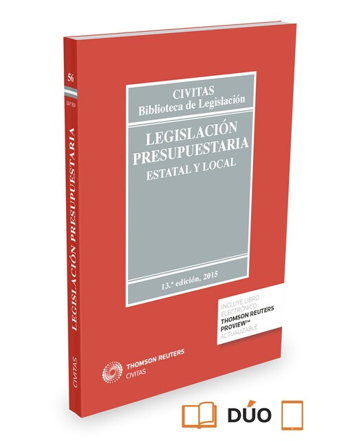 Legislación Presupuestaria (Papel + e-book): Estatal y Local 1