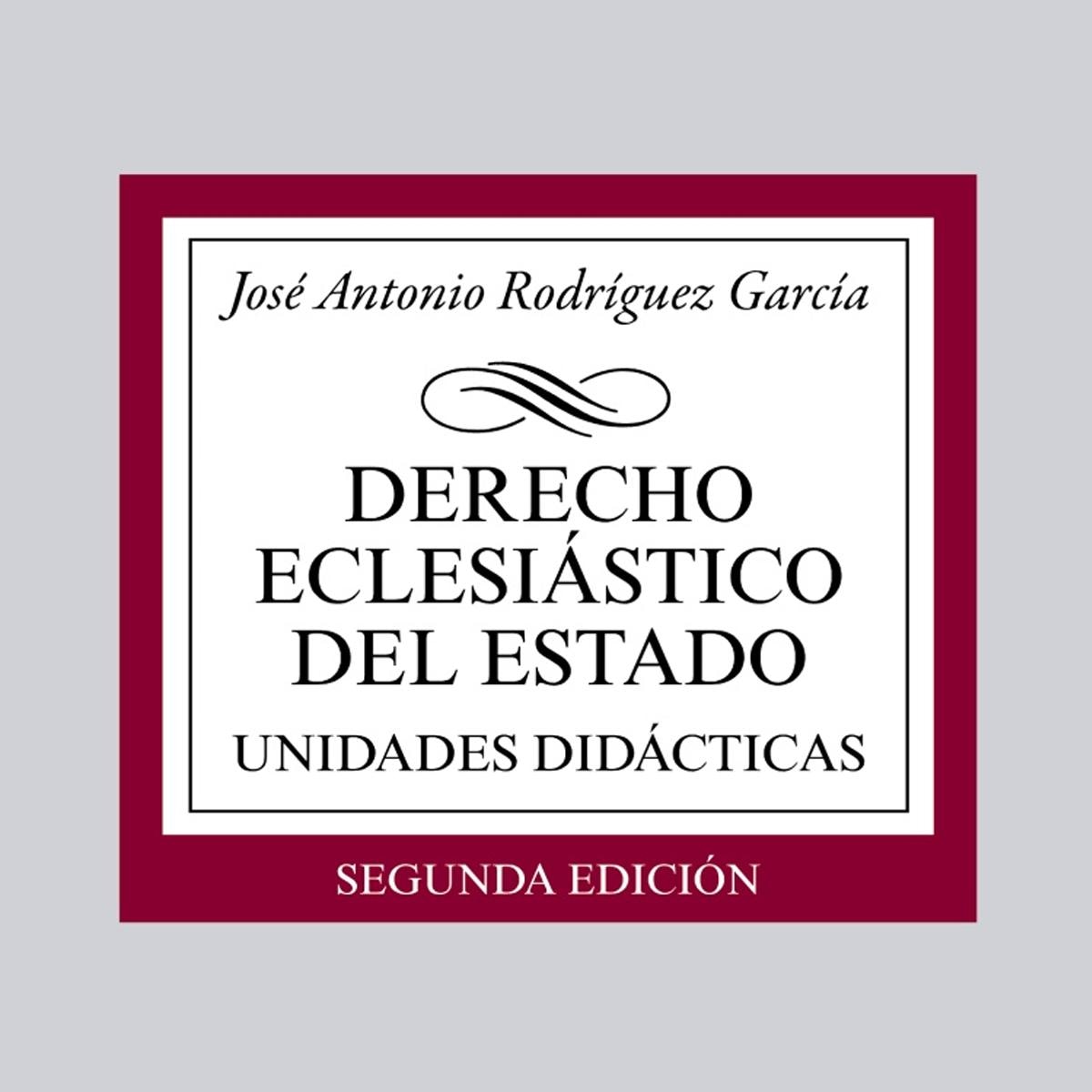 Derecho eclesiástico del Estado: Unidades didácticas (Capa mole) 1