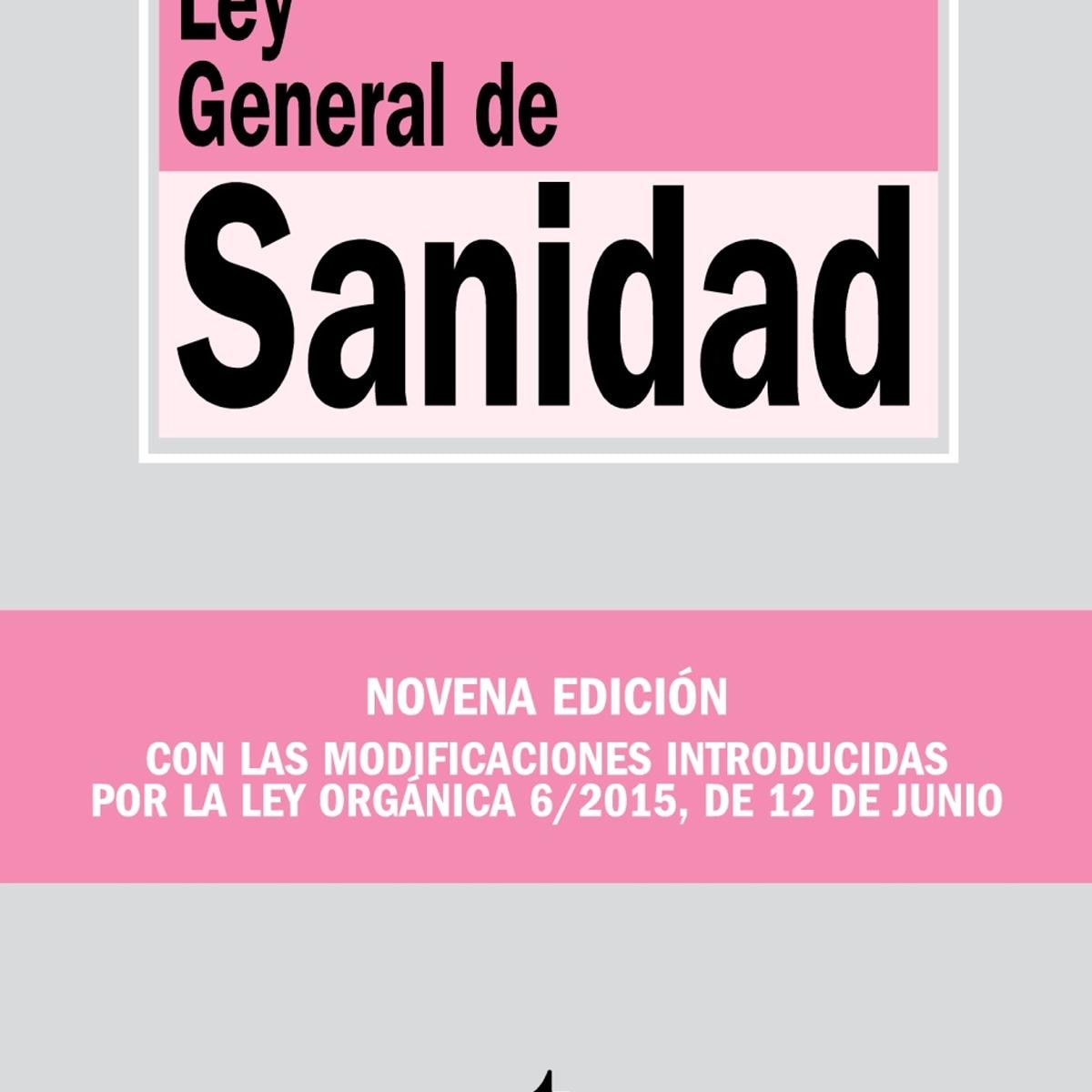 Ley General de Sanidad (Capa mole) 1