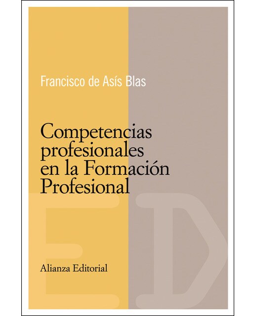 Competencias profesionales en la formación profesional