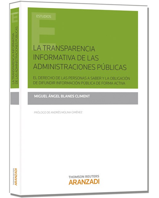 La transparencia informativa de las Administraciones públicas (Capa mole) 1