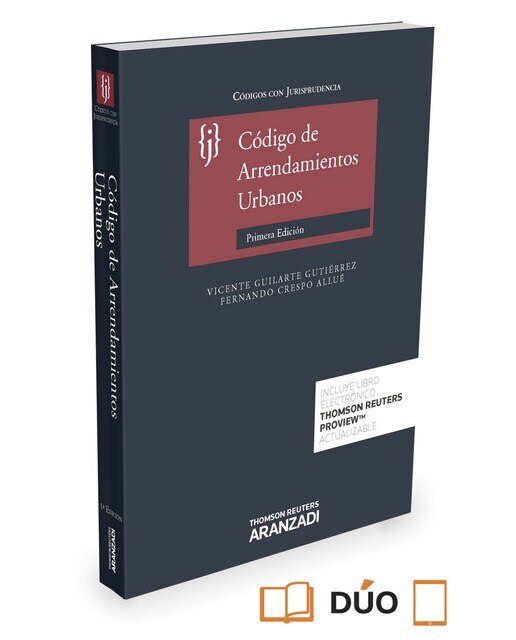 Código de Arrendamientos Urbanos con Jurisprudencia (Papel + e-book) 1