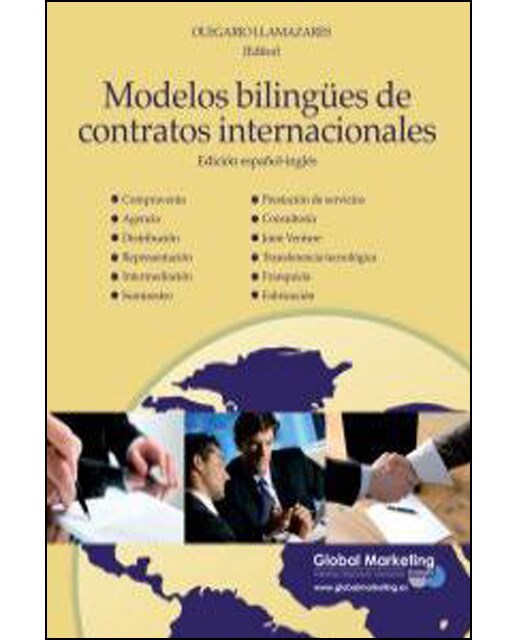 Imagen 0 de Modelos bilingues de contratos internacionales