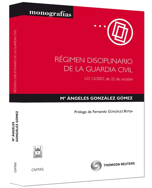 Régimen disciplinario de la Guardia Civil - Ley 12/2007, de 22 de octubre (Capa mole) 1