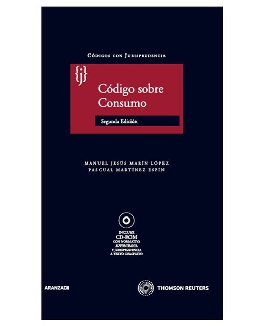 Código sobre consumo: Incluye CD (Capa dura) 1