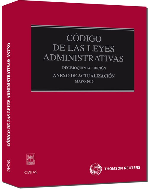 Anexo al Código de las Leyes Administrativas (Capa mole) 1
