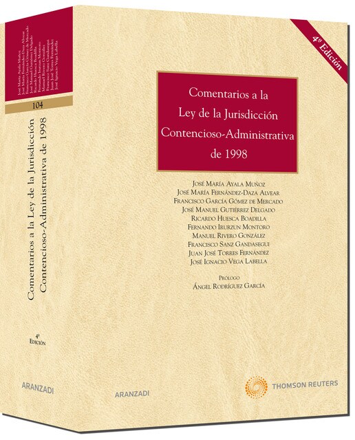 Comentarios a la Ley de la Jurisdicción Contencioso Administrativa de 1998
