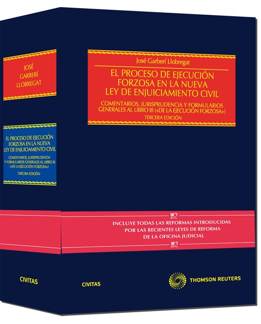 El Proceso de Ejecución Forzosa en la Nueva Ley de Enjuiciamiento Civil: Comentarios,Jurisprudencia y formularios generales al Libro III