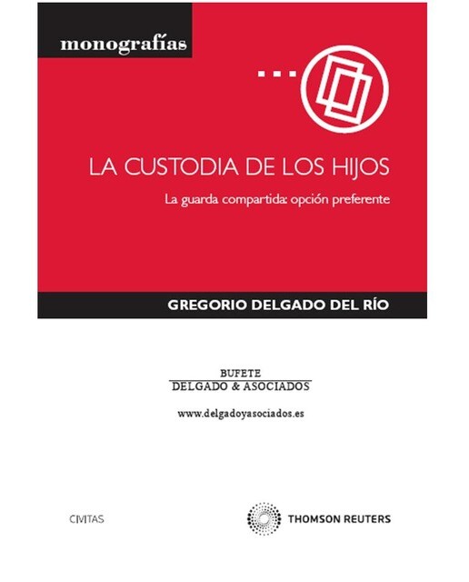 La custodia de los hijos - La guarda compartida: opción preferente (Capa mole) 1