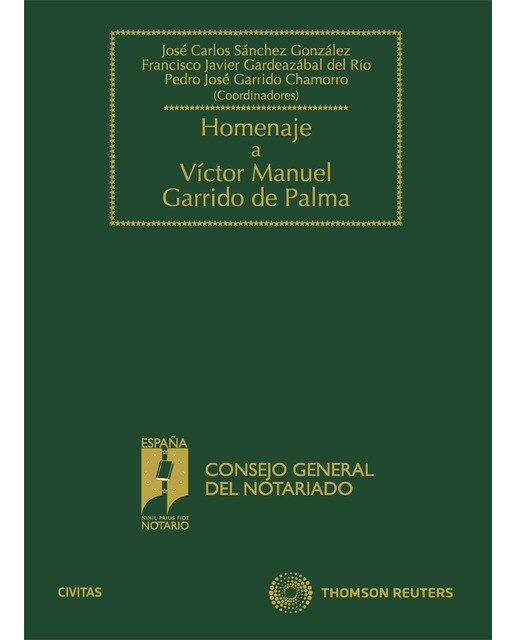 Homenaje a Víctor Manuel Garrido de Palma (Capa mole) 1