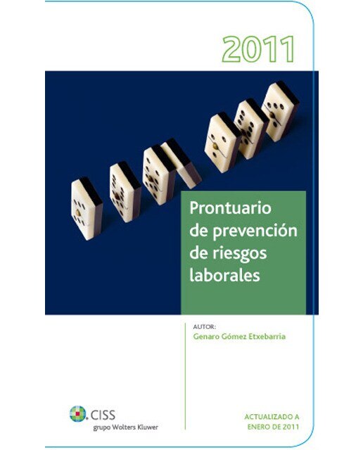 Prontuario de prevención de riesgos laborales 2011 (Tapa blanda) 1