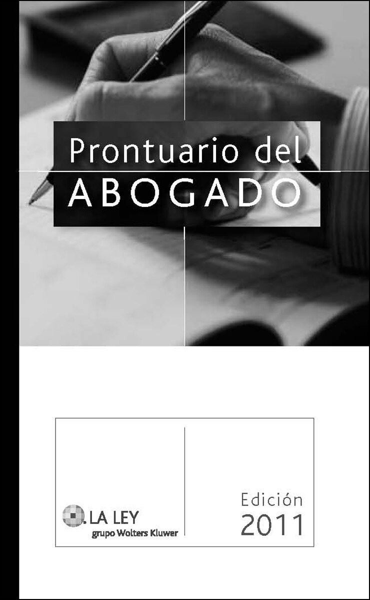 Prontuario del abogado 2011 (Tapa blanda) 1