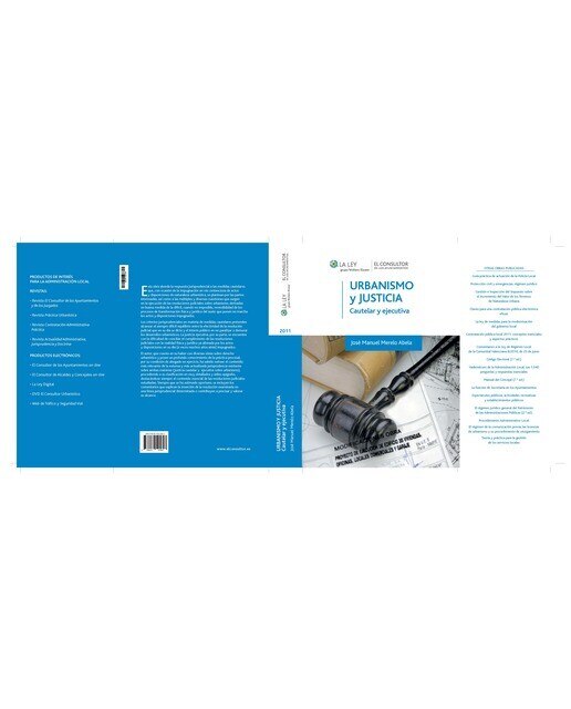 Urbanismo y justicia: Cautelar y ejecutiva (Capa mole com abas) 1