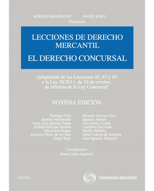 El Derecho Concursal 1