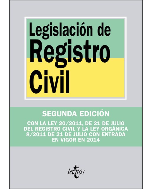 Legislación de Registro Civil