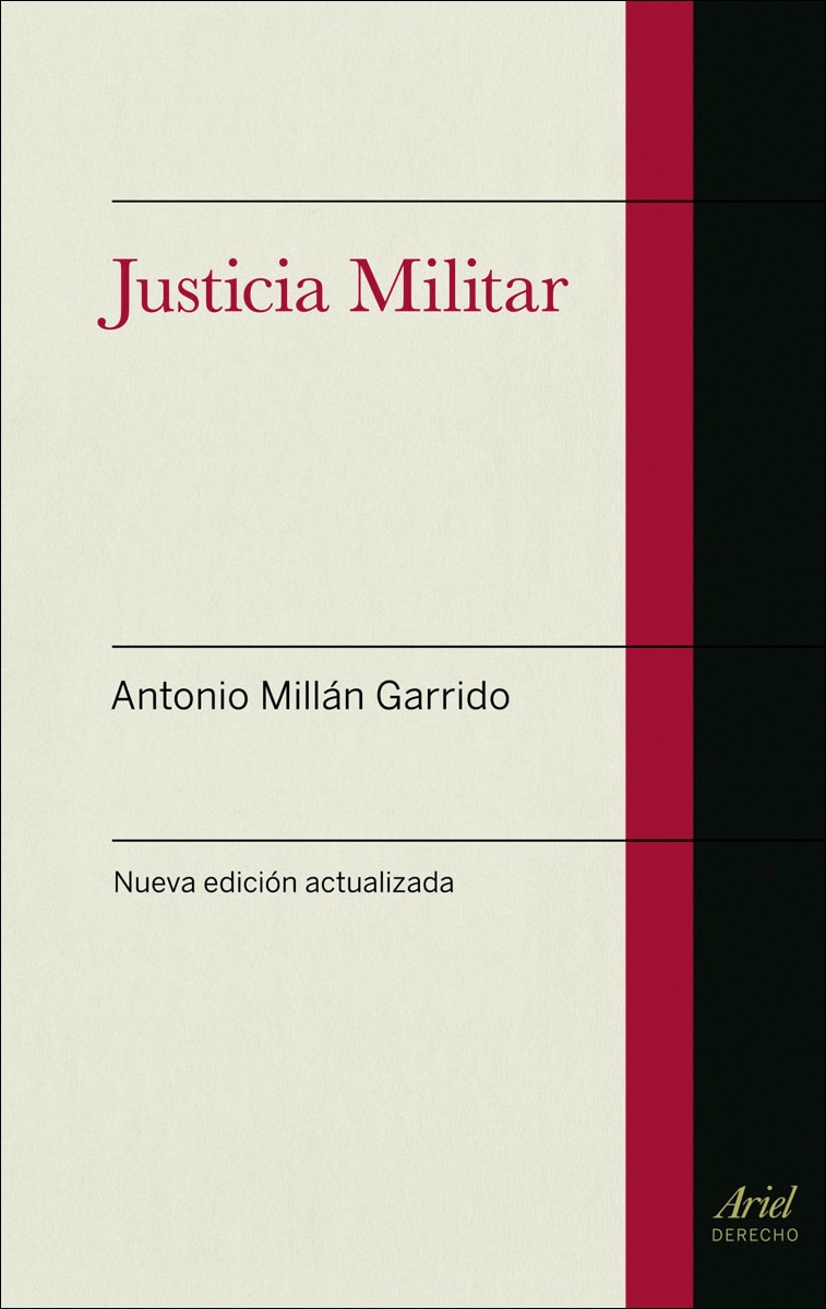 Imagem 0 de Justicia militar: 9ª edición actualizada (Capa mole com abas)