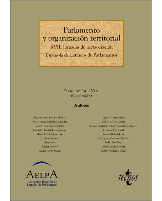 Parlamento y organización territorial