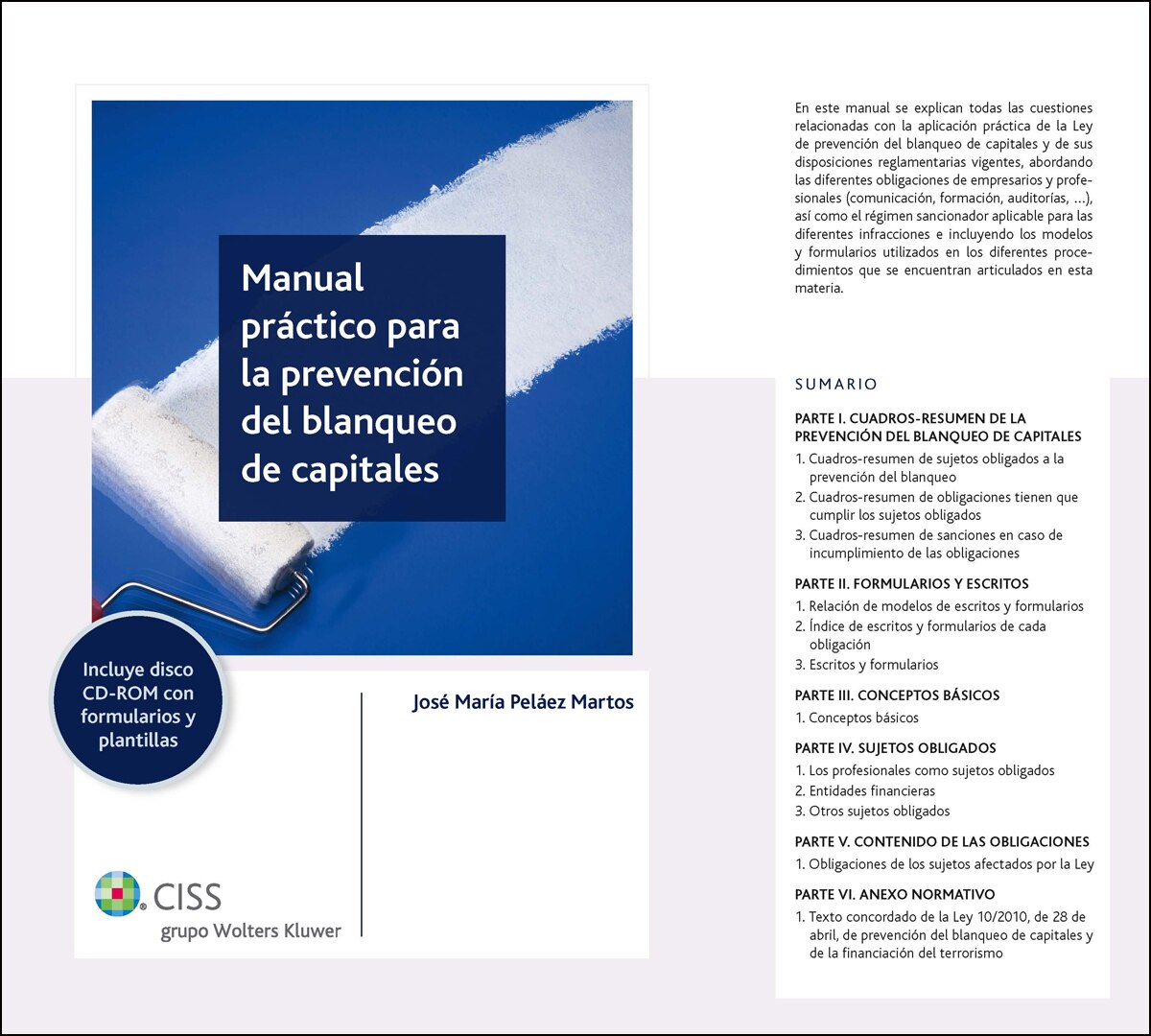 Manual práctico para la prevención del blanqueo de capitales (1ª ed.) (Capa mole com abas) 1