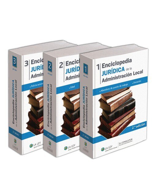 Enciclopedia jurídica de la Administración Local (2.ª edición) (Capa mole com abas) 1