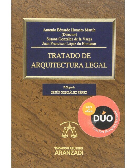 Imagem 0 de Tratado de Arquitectura Legal (Papel + e-book)
