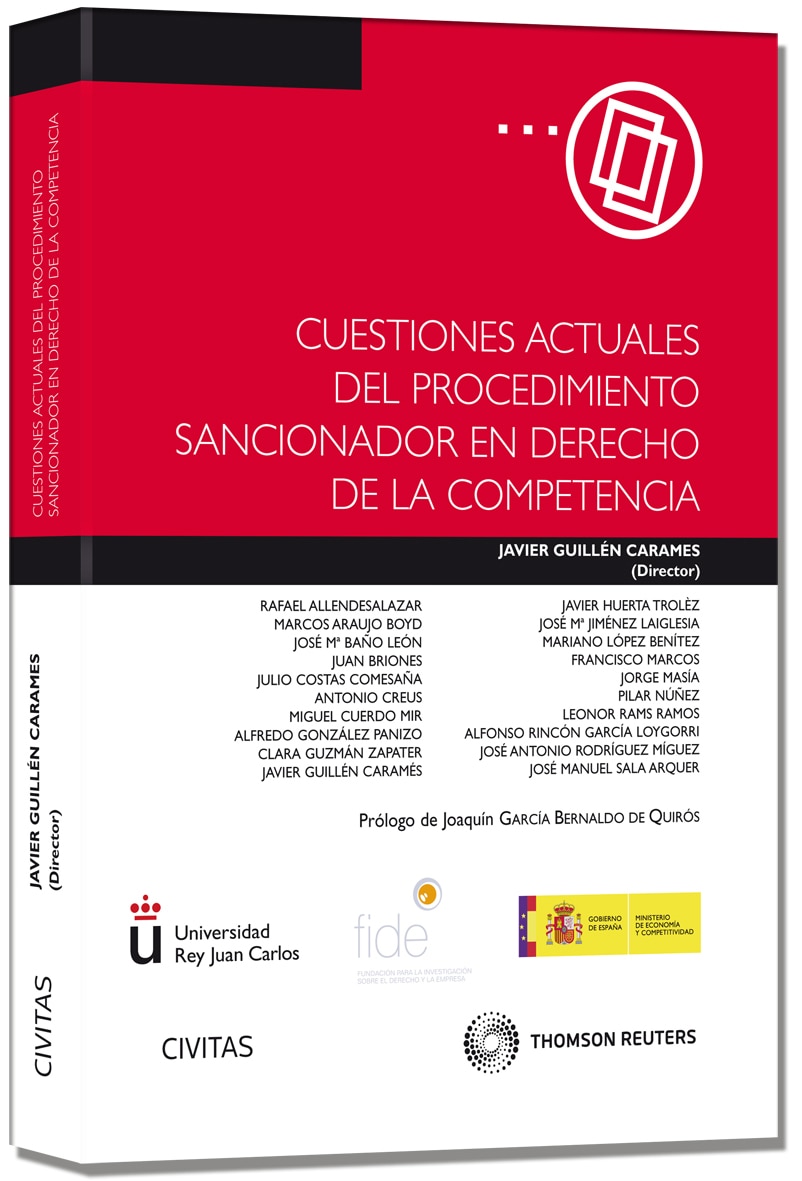 Cuestiones actuales del procedimiento sancionador en derecho de la competencia