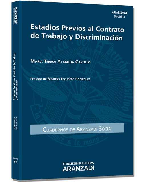 Estadios previos al contrato de trabajo y discriminación(Tapa blanda) 1
