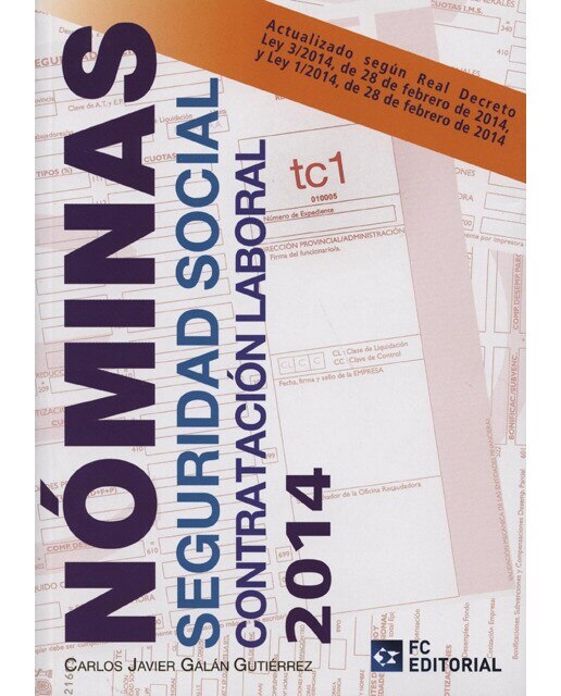 Imagem 0 de Nóminas Seguridad Social 2014