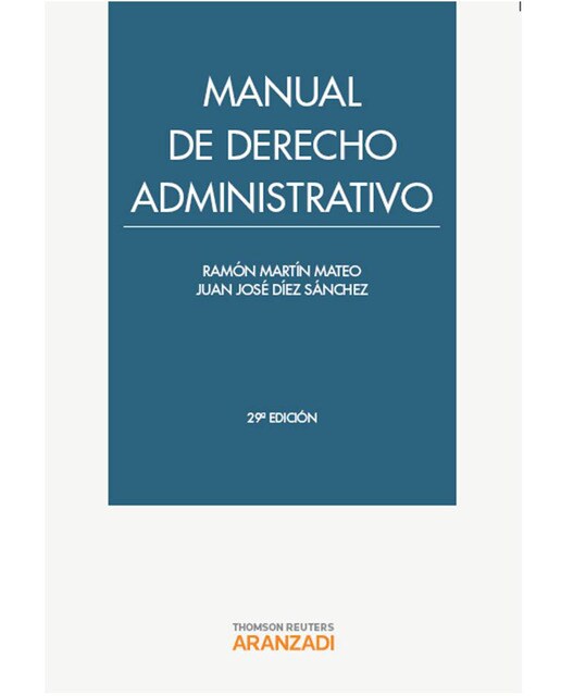 Manual de Derecho Administrativo (Capa mole) 1