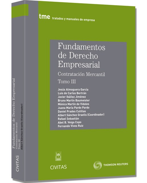 Fundamentos de Derecho Empresarial III - Contratación Mercantil (Capa mole) 1