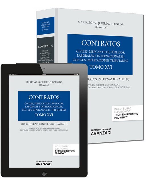 Tomo XVI. Los contratos internacionales I (Papel + e-book) 1