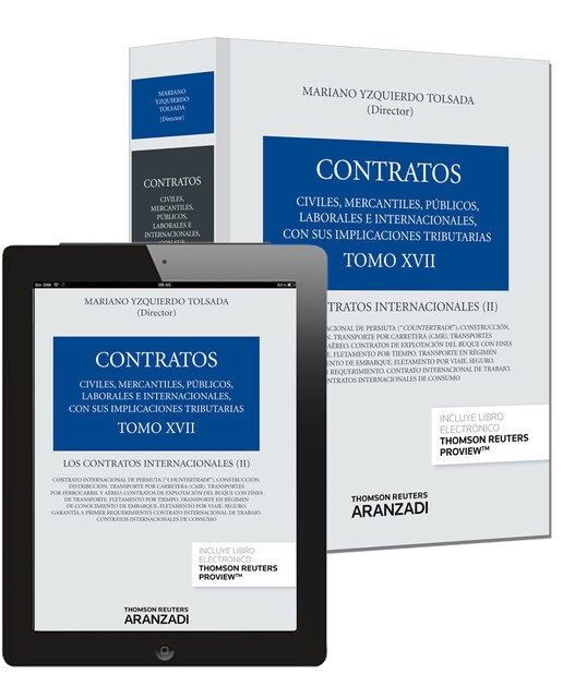 Tomo XVII. Los contratos internacionales (II) (Papel + e-book) 1