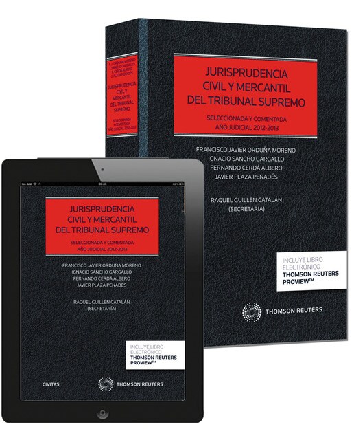 Jurisprudencia Civil y Mercantil del Tribunal Supremo (Papel + e-book): Seleccionada y comentada. Año judicial 2013-2014 1