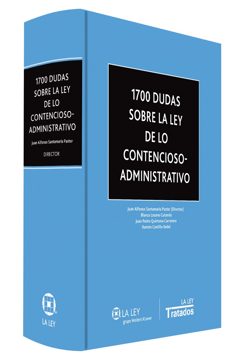 1700 dudas sobre la Ley de lo Contencioso-Administrativo (Capa dura) 1