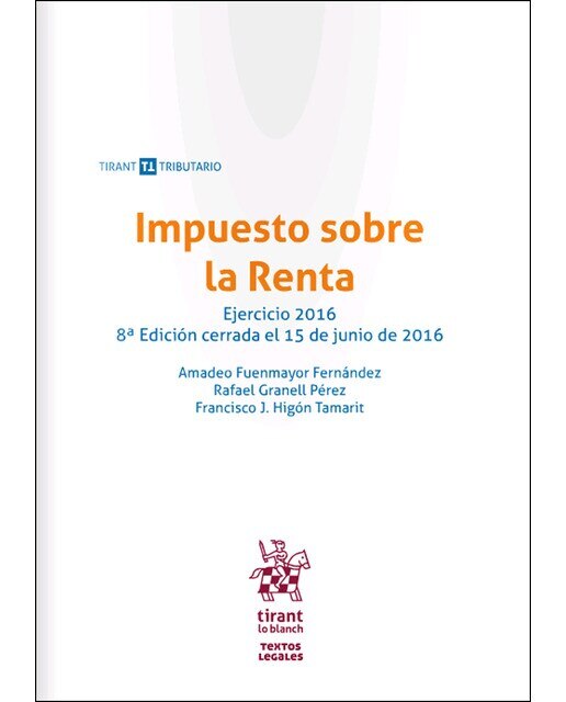 Impuesto sobre la renta ejercicio 2016 1