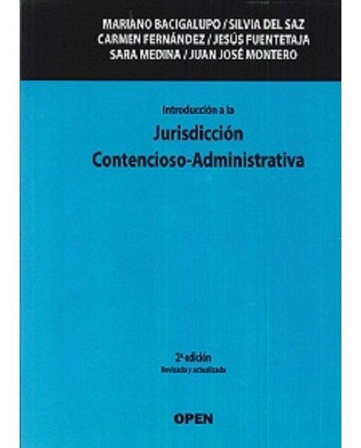 Introducción a la Jurisdicción Contencioso-Administrativa (Capa mole com abas) 1