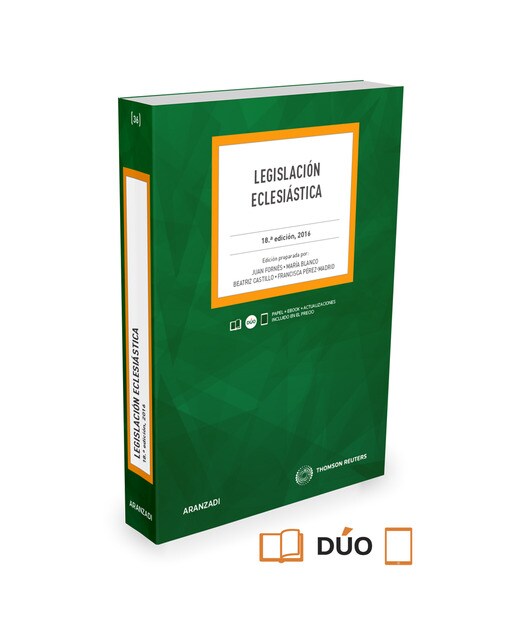 Legislación eclesiástica (Papel + e-book) 1