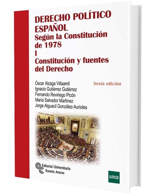 Imagem 0 de Derecho político español: Según la Constitución de 1978. Tomo I: Constitución y Fuentes del Derecho (Capa mole)