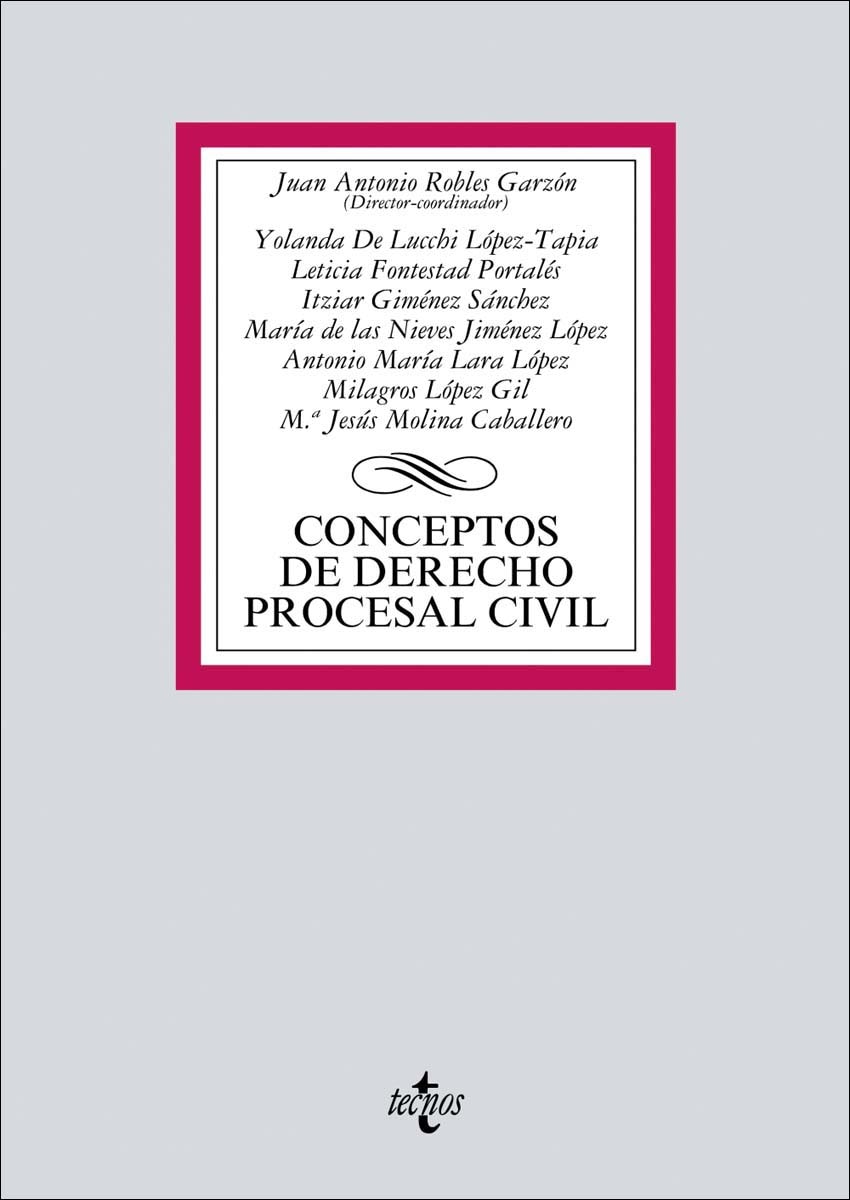 Conceptos de Derecho procesal civil (Capa mole) 1