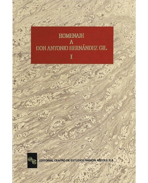 Homenaje a Don Antonio Hernández Gil (Capa dura) 1