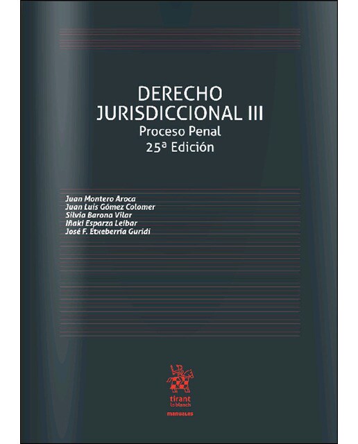 Derecho Jurisdiccional III Proceso Penal 25ª Edición 2017 1